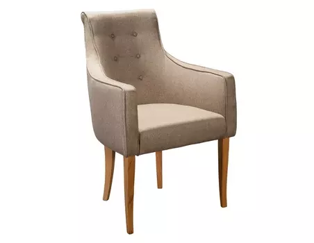 Кресло чикаго сканди (r-home) коричневый 67x100x68 см.