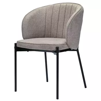 Кресло coral (bergenson bjorn) серый 59x80x58 см.