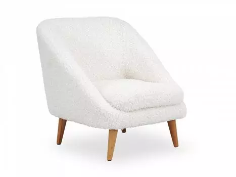 Кресло corsica (ogogo) белый 74x77x85 см.