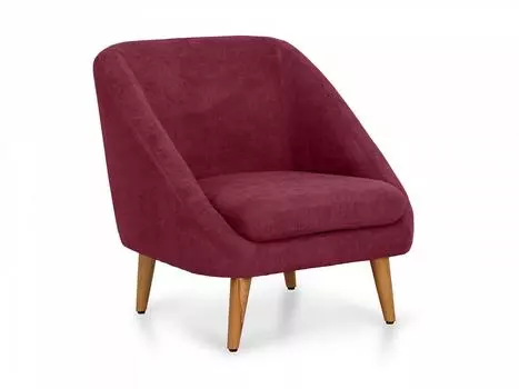 Кресло corsica (ogogo) красный 74x77x85 см.