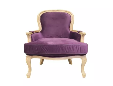 Кресло diesta (mak-interior) фиолетовый 81x114x76 см.