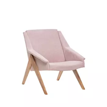Кресло для отдыха амбер т (комфорт) розовый 71x78x76 см.