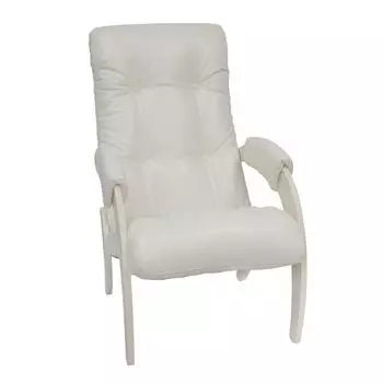 Кресло для отдыха malta (комфорт) белый 60x94x88 см.