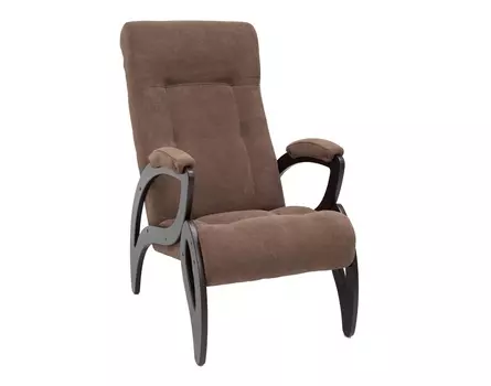 Кресло для отдыха (комфорт) коричневый 58x99x87 см.