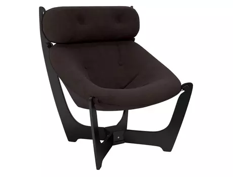 Кресло для отдыха (комфорт) коричневый 76x97x77 см.