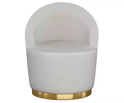 Кресло durante (to4rooms) белый 70.0 см.