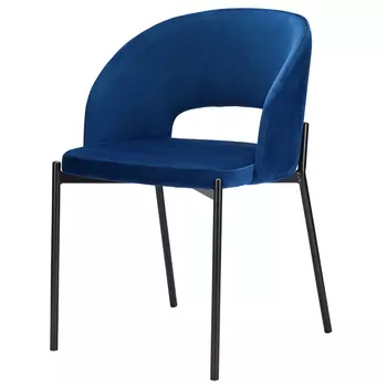 Кресло earl (bergenson bjorn) синий 57x76x52 см.