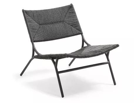 Кресло fabian (la forma) черный 60x64x76 см.