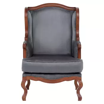 Кресло «french anthracite» (object desire) серый 67x107x68 см.