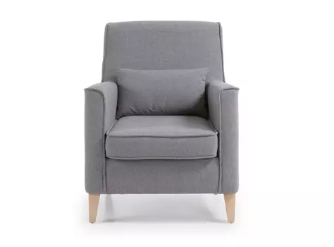 Кресло fyna (la forma) серый 63x90x85 см.