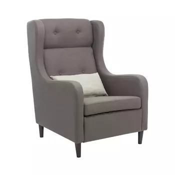 Кресло галант (leset) коричневый 70x102x86 см.