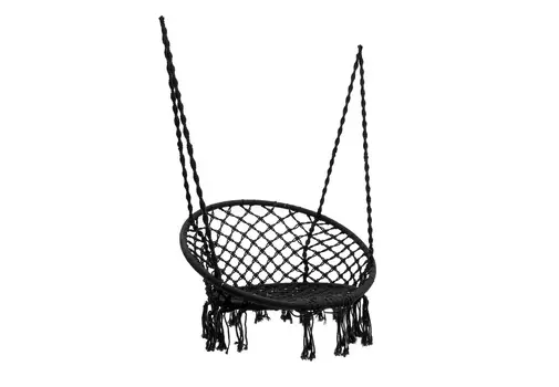 Кресло-гамак ferdinand (to4rooms) черный 80.0x135.0x60.0 см.