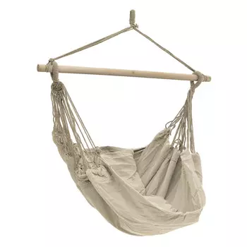 Кресло-гамак tansitory (to4rooms) бежевый 100x100x130 см.