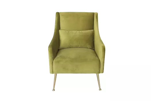 Кресло (garda decor) зеленый 69x91x89 см.