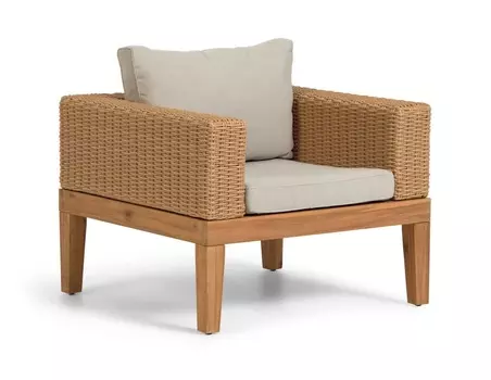 Кресло giana (la forma) коричневый