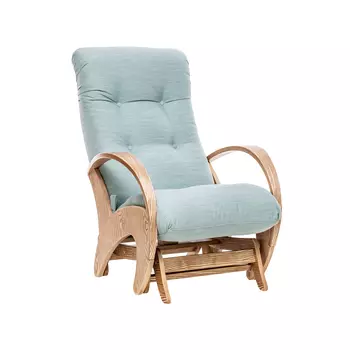 Кресло-глайдер эстет (комфорт) бирюзовый 73x96x78 см.
