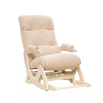 Кресло-глайдер балтик (комфорт) бежевый 60x95x109 см.