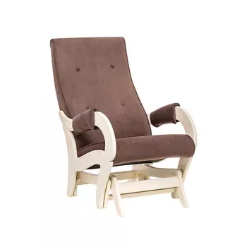 Кресло-глайдер модель 708 (комфорт) коричневый 56x100x100 см.