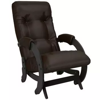 Кресло-глайдер oxford-68 (комфорт) черный 55x100x88 см.