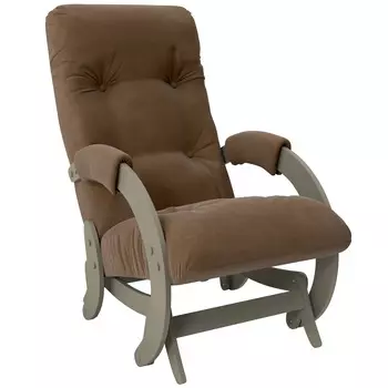 Кресло-глайдер oxford-68 (комфорт) коричневый 55x100x88 см.