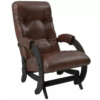 Кресло-глайдер oxford-68 (комфорт) коричневый 55x100x88 см.