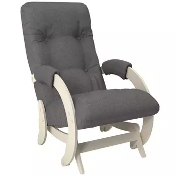 Кресло-глайдер oxford-68 (milli) серый 55x100x88 см.