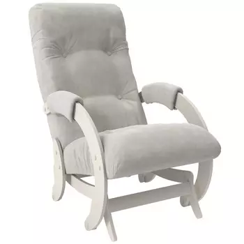 Кресло-глайдер oxford-68 (комфорт) серый 55x100x88 см.