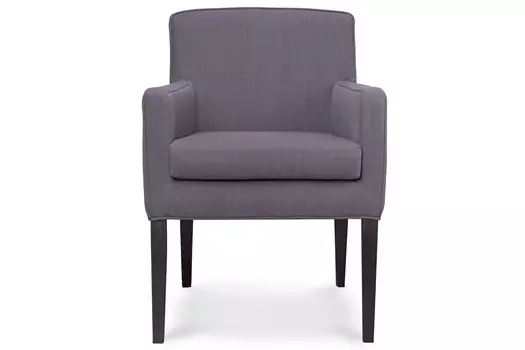 Кресло glover (myfurnish) серый 60x88x70 см.