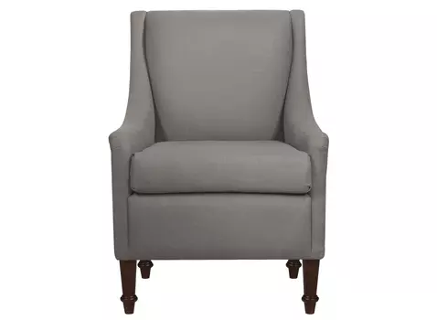 Кресло holmes (myfurnish) серый 66x84x77 см.