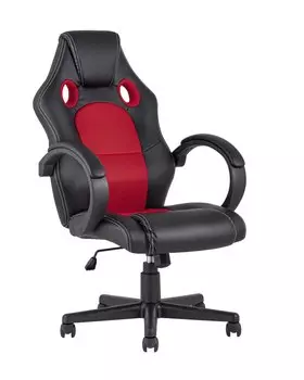 Кресло игровое topchairs renegade (stoolgroup) красный 62x119x72 см.