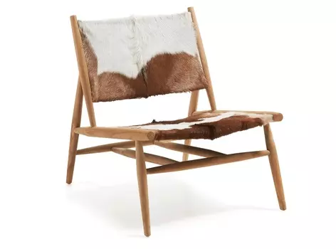 Кресло ike (la forma) коричневый 64x77x80 см.