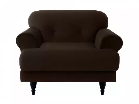 Кресло italia (ogogo) коричневый 98x79x98 см.