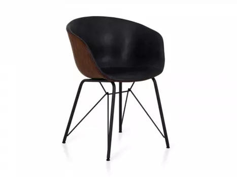 Кресло just (ogogo) черный 60.0x79x40.0 см.