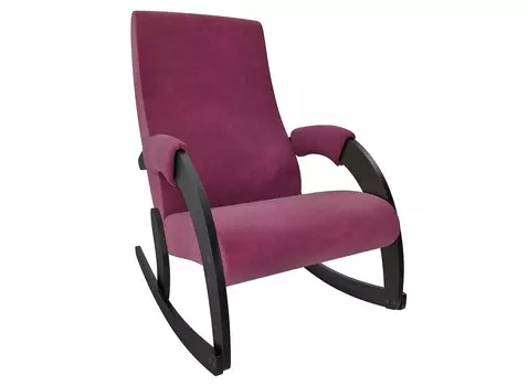 Кресло-качалка california (milli) красный 54x100x95 см.