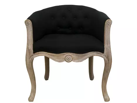 Кресло kandy (mak-interior) черный 62x71x62 см.