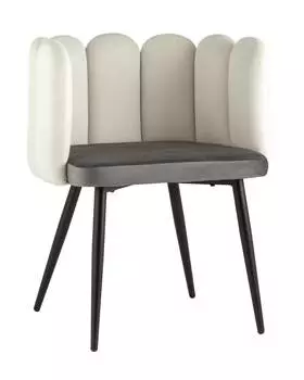 Кресло карнавал (stoolgroup) серый 62x78x54 см.