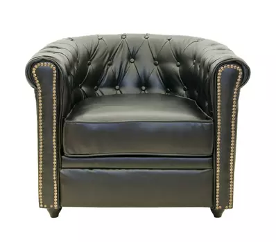 Кресло karo (mak-interior) черный 77x72x74 см.