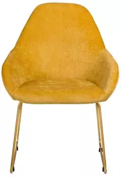 Кресло kent (r-home) желтый 58x84x59 см.