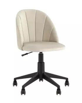 Кресло компьютерное логан велюр бежевый (stoolgroup) бежевый