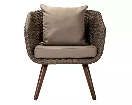 Кресло куба (r-home) коричневый 68x83x67 см.