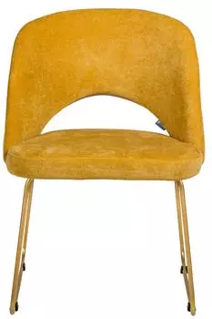 Кресло lars (r-home) желтый 49x76x58 см.