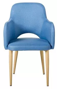 Кресло ledger (r-home) голубой 48x87x59 см.