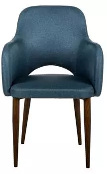 Кресло ledger (r-home) синий 48x87x59 см.