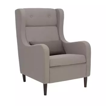 Кресло leset (milli) серый 86.0x102.0x70.0 см.