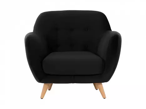 Кресло loa (ogogo) черный 98x85x77 см.