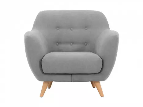 Кресло loa (ogogo) серый 98x85x77 см.