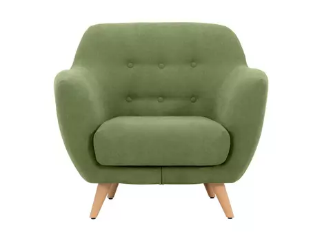 Кресло loa (ogogo) зеленый 98x85x77 см.