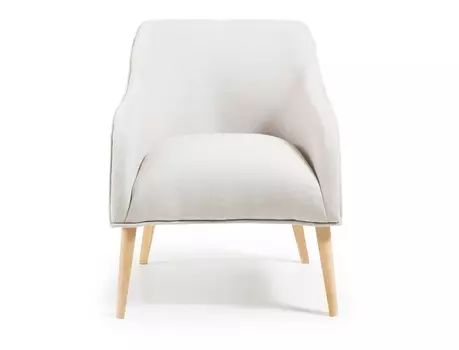 Кресло lobby (la forma) бежевый 65x80x75 см.