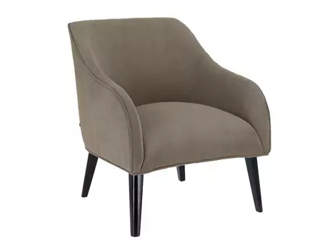 Кресло lobby (la forma) серый 65x80x75 см.