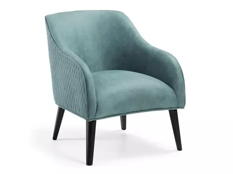 Кресло lobby (la forma) зеленый 65x80x75 см.